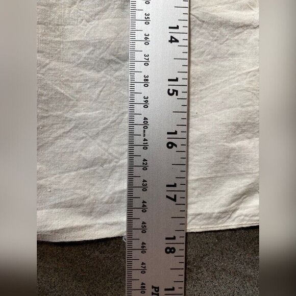 Vintage Table Runner Linen Cream Embroidered Birds Flowers Lace 25x18” - Picture 6 of 6